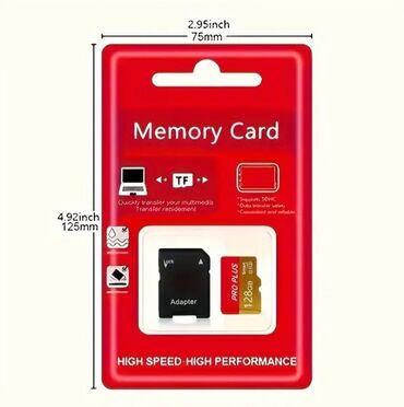 Yaddaş kartları: ● 128 GB yaddaş ● Yeni ✅️ ● 29 azn ✅️ ● Metrolara çatdirilma