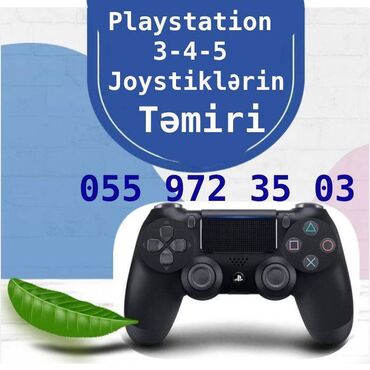 ремонт тюнеров: Playstation Pult temiri. Playstation 3-4-5 joystiklerinin temiri