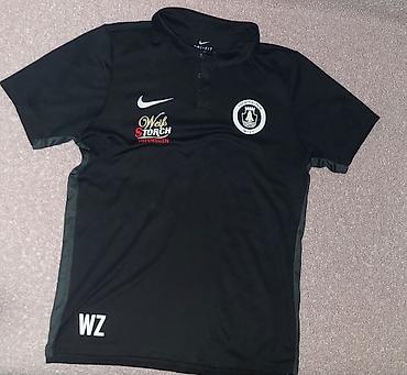 Мужская футболка, L, Nike, Б/у, цвет - Черный