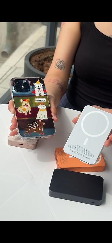 магнитный повербанк: Название: Powerbank Павербанк 0.9 см 5000 mah Категория: Портативные — 1