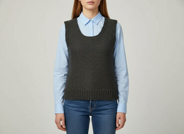 5 lat w paski bluzy w paski świat: Women`s waistcoat, size M