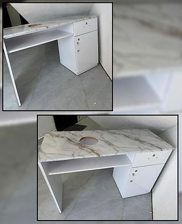 dirnaq masa: ✔️80 man(Suraxanı). Dırnaq masasi. Təcili satılır. Əlavə ödənişlə — 1