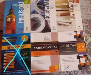 11 ci sinif ədəbiyyat dərslik: Müxtəlif fənlər üzrə dərs vəsaitləri və test topluları. Kitablar orta
