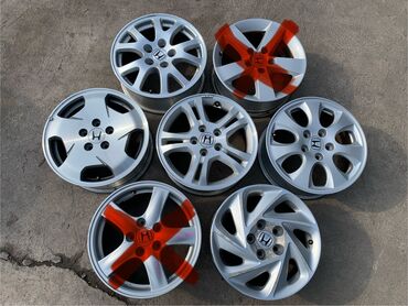 титановые диски на матиз: Alloy wheel Диски R 16 Honda, Wheel set, отверстий - 5, Б/у