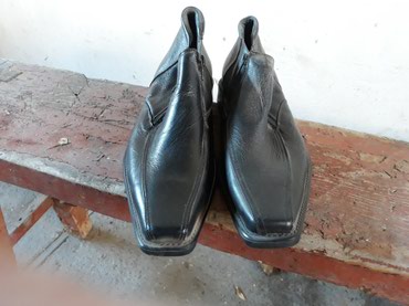 Ботинки: Кожаные сапоги 42 размер новые мужские