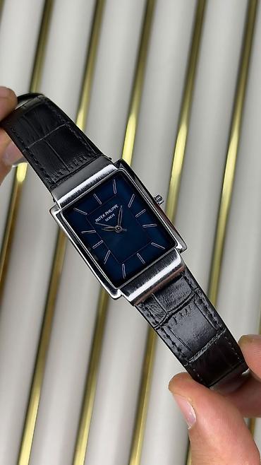 saat baki: Patek Philippe kvadrat formalı qol saatı - Korpus: düzbucaqlı dizayn — 6