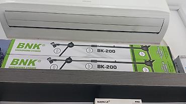 noşka: BNK BK-200 mikrofon ayağı, mikrafon stoykasi ayagi tutacagi noskasi — 1