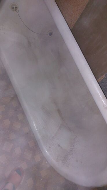 чугунную ванну 150х70: Ванна Овальная, Чугун, Б/у