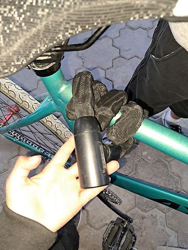 Шоссейные велосипеды: Фикс-байк (fixed gear) с трековой рулёжкой и ремнями на педалях — 5