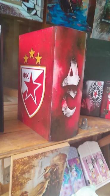 dekor kanjiza: FCRS DELIJE DRVENA KUTIJA NOVA RED STAR KNJIGA ZA NAKIT | Cene nisu — 1