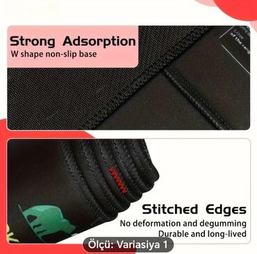 Mauslar: “The Genius Trader” treydinq mouse padi - Geniş səth: qara fonda — 4