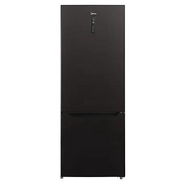 shakelli yag: Midea MDRB593FGE28 Soyuducu — Jazz Black, ikiqapılı, aşağı donduruculu — 1
