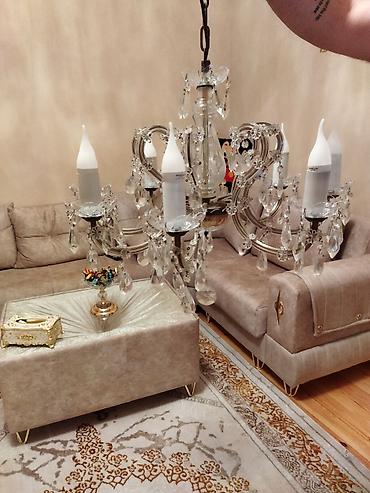 Çilçıraqlar: Çılçıraq, 8 lampa, Xrustal — 2