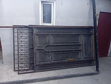 demir bocqa: Dəmir darvaza və yan barmaqlıqlar komplekti - Material: qalın — 1