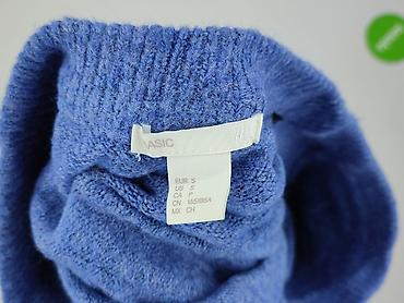 kołnierzyk h: H&M Basic, Sweter damski, rozmiar S — 4