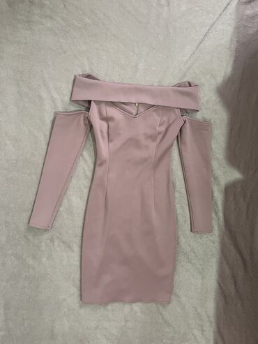 duge svečane haljine: S (EU 36), M (EU 38), color - Pink, Evening, Long sleeves