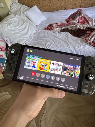 сколько стоит switch: Прошитый свитч олед и дополнительные джой койны в подарок красный