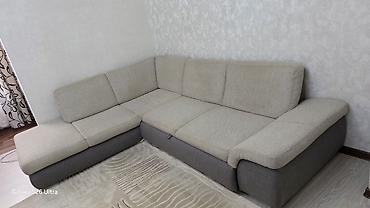 Угловые диваны: Угловой диван, C подушками — 3