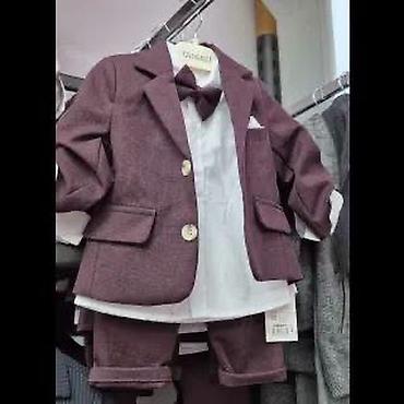 kompleti za krstenje decaka: ✨ ELEGANTNO SVEČANO ODELO ZA BEBE (4 DELA) ✨ Prelepo i upečatljivo — 2