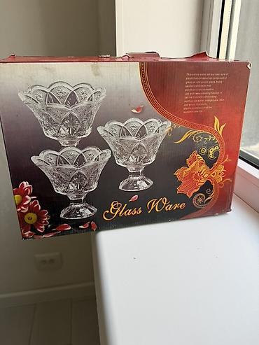 Наборы посуды: Набор стеклянной посуды Glass Ware. - Бокалы на ножке, набор из 6 — 3