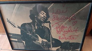 Ostali predmeti za umetnost i kolekcionarstvo: Hendrix Poster Vintage print (facsimile) — 11