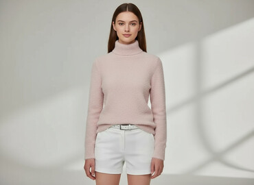 sweter cute: Golf damski, rozmiar S