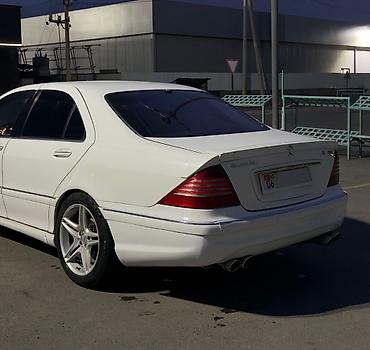 Продажа авто: Mercedes-Benz S-Class: 2000 г., 5 л, Автомат, Газ, Седан — 2