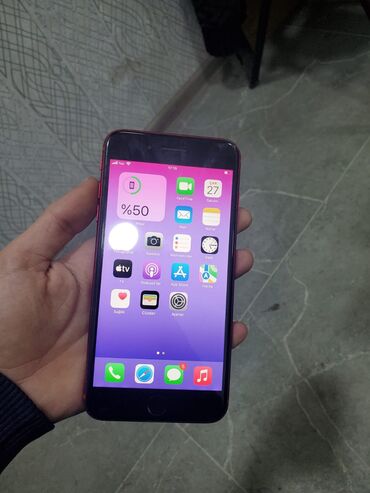 iphone 8 barter: IPhone 8 Plus, 64 GB, Çəhrayı, Barmaq izi