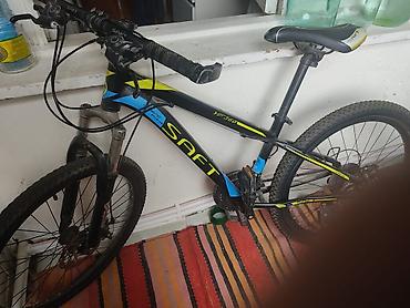 teker velosiped: SAFT Y-360 dağ velosipedi Xüsusiyyətlər: - Çərçivə: alüminium — 1
