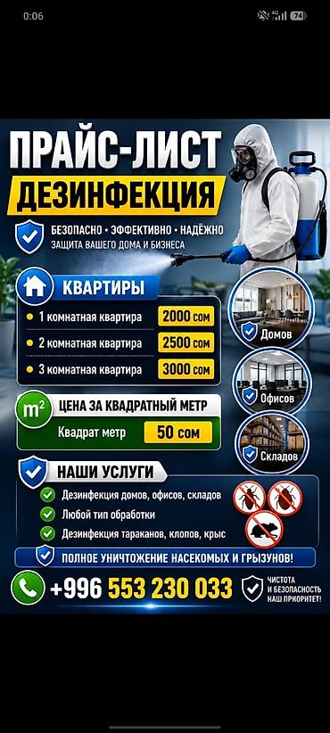дезинфекция: Дезинфекция, дезинсекция, | Тараканы, Вирусы, микробы, Клопы, | Транспорт, Квартиры, Дома — 1