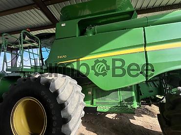 измельчители: John Deere S670 — Комбайн, 2012 г. Б/У | Доставка по всему миру — 8