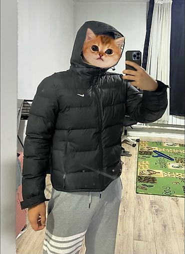 рабочий одежда: Мужская куртка, L, Nike, Б/у, цвет - Черный, Платная доставка, Самовывоз — 4