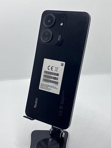 google 7: Redmi, Redmi 13C, Б/у, 256 ГБ, цвет - Черный, 2 SIM — 2