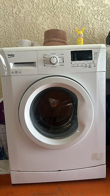 poco 75: Стиральная машина Beko, фронтальная загрузка. Рабочий в хорошем — 1