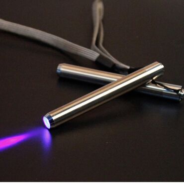 лобный фонарик: Ультрафиолетовый фонарик