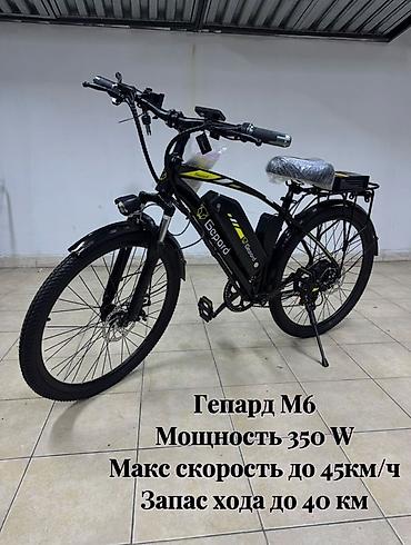 Электровелосипед Gepard M6 - Мощность двигателя: 350 W - Максимальная