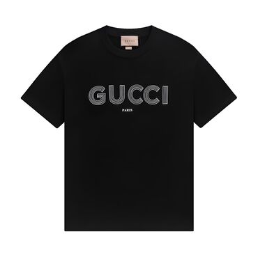 футболка металлика мужская: Мужская футболка, 3XL (EU 46), Gucci, Новый, цвет - Черный, Самовывоз, Платная доставка