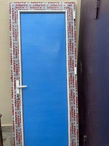 i̇zolyasiya: PVC qapı – ASPEN profilli - Material: PVC/profil – ASPEN brendi - — 1