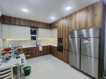 Кухонные гарнитуры: Кухонные гарнитуры в современном минимализме - Прямые линейные кухни — 11