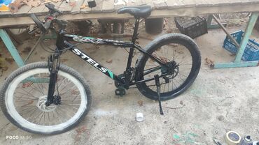 qaçış trenajoru sədərək: Dağ velosipedi Stels, 26"