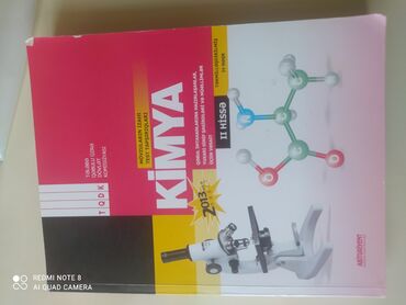 kimya kitabları: Kimya 2013 nəşr M. Abbasov. Yenidir