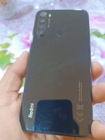 sadə telfonlar: Xiaomi Redmi Note 8, 32 GB, rəng - Qara, 
 Barmaq izi