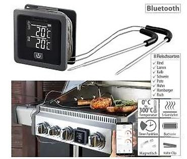 Sve za roštilj: Bluetooth/Bežični termometar za roštilj i rernu – sa 2 sonde - — 14