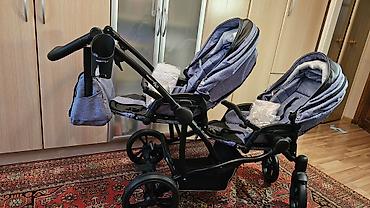 Uşaq dünyası: Əkizlər üçün araba, Chicco, İşlənmiş, Yaş: <1 ay — 6