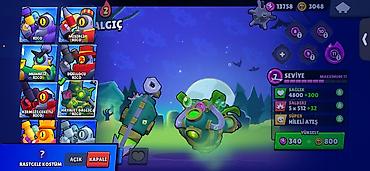 Digər: Brawl Stars oyun hesabı - Kupa: 12,298 Savaşçılar: 55/100 - Hesabda — 13