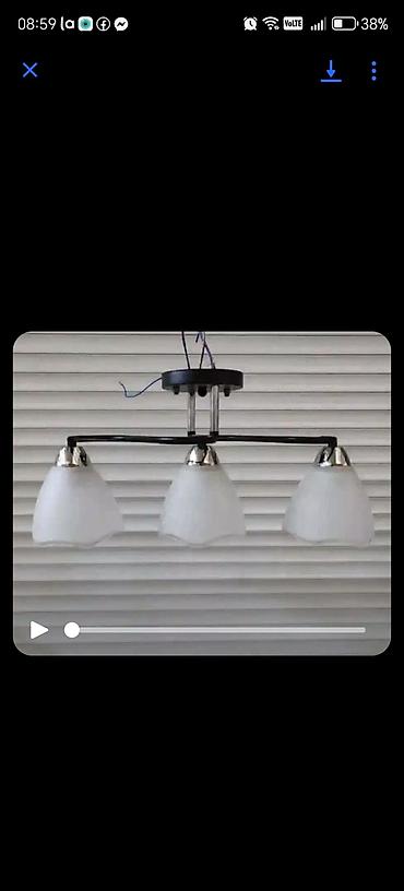 tupperware flase: Plafonska lampa sa 3 svetlosna izvora - Tip: plafonska rasveta sa — 2