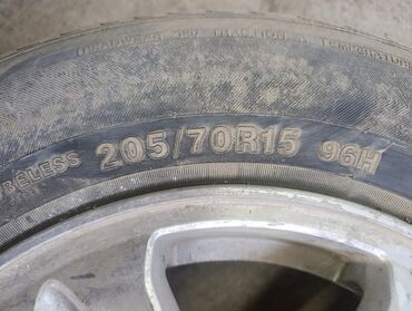 диски на опель зафира а: Колеса в сборе 205 / 70 / R 15, Лето, Б/у, Комплект, Внедорожные (АТ/МТ), Литые, отверстий - 5