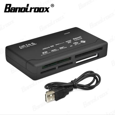 Modemlər və şəbəkə avadanlıqları: ● Yaddaş Kartı oxuyucusu. ● USB 2.0 (usb kabel ilə). ● Dəstəklədiyi