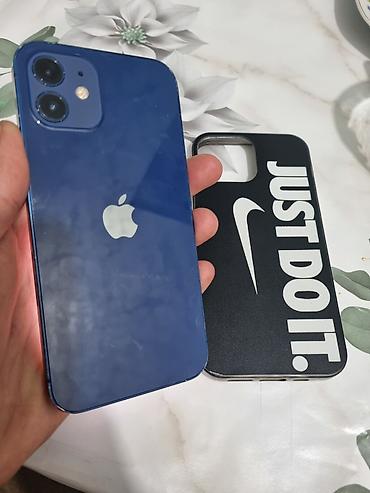 Apple iPhone: IPhone 12, Б/у, 64 ГБ, Синий, Чехол, 93 % — 3