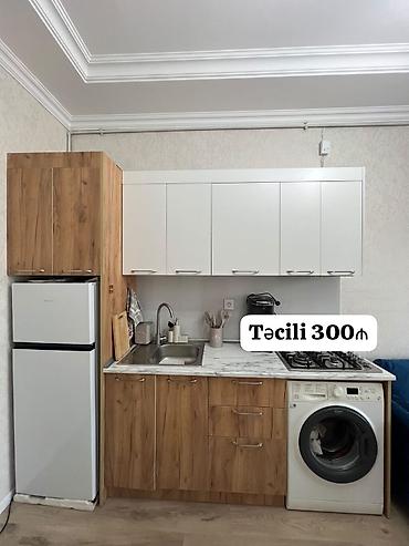 Mətbəx mebeli satılır 300₼. Ölçü 2.30. Üzərində moyka verilir.Ünvann